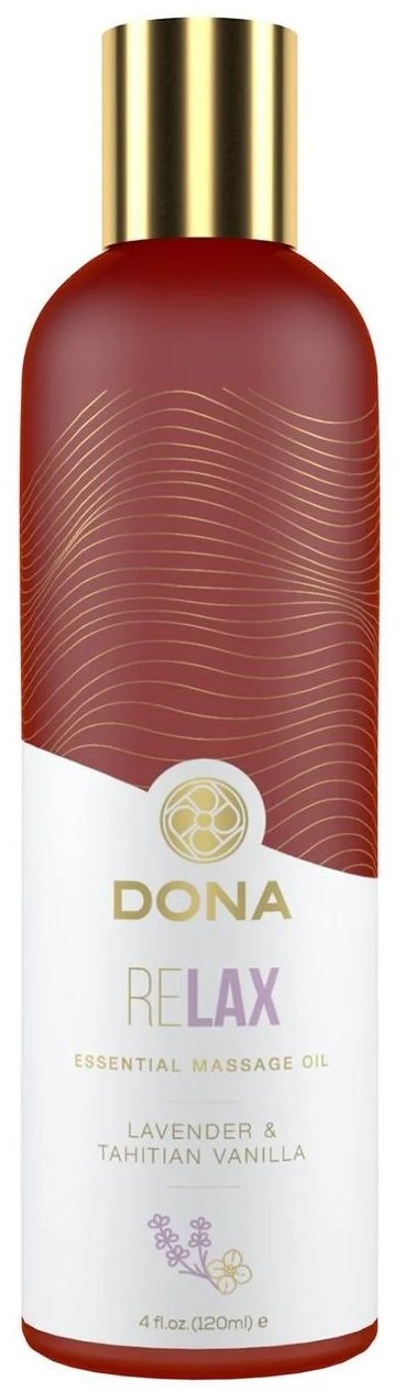 

Распродажа! Натуральное массажное масло Dona Relax - Lavender&Tahitian Vanilla 120 мл годен до 10.21