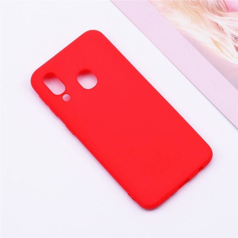 

Mobile Case Soft-touch Red for Samsung A606 Galaxy A60 / M405 Galaxy M40