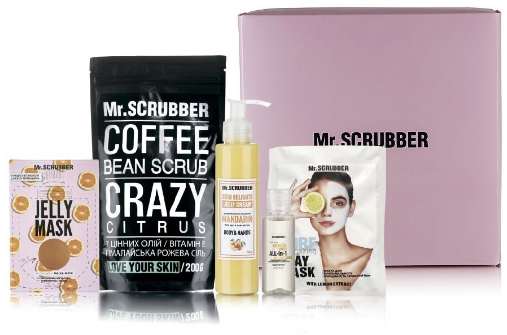 

Mr.SCRUBBER Набор Crazy Citrus 5 пр.