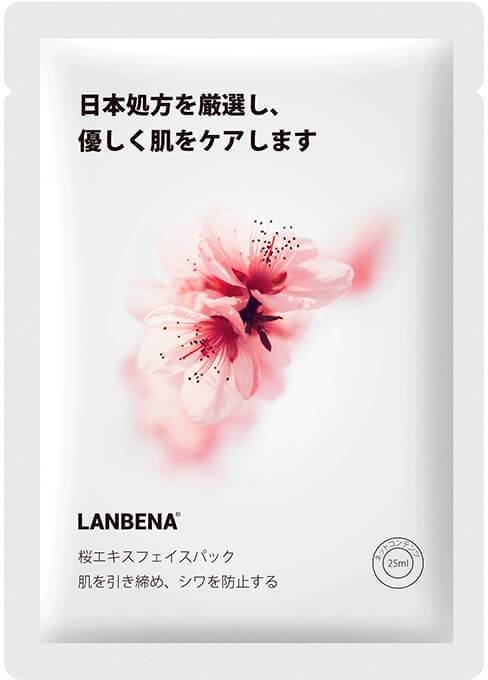 

Lanbena Тканевая маска для лица с вишневым цветом 25 ml