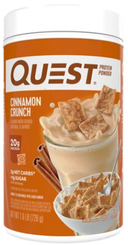 

Quest Nutrition Protein Powder 726 g /24 servings/ Cinnamon Crunch