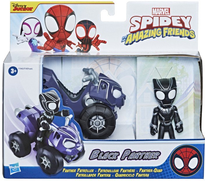 

Игровой набор Hasbro Spider Man Спайди и его удивительные друзья (BP Panther PATROLLER) (F1459_F1943)