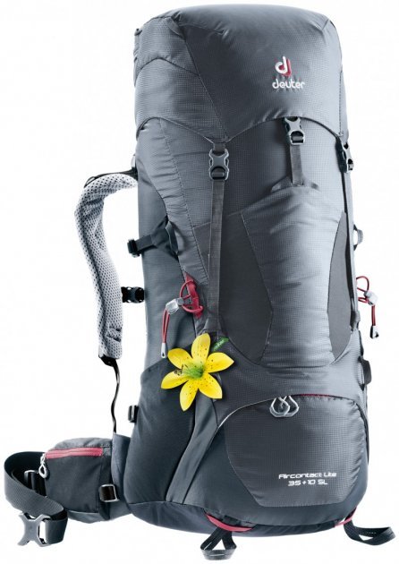 

Рюкзак Deuter Aircontact Lite 35+10 Sl цвет 4701 graphite-black (3340018 4701)