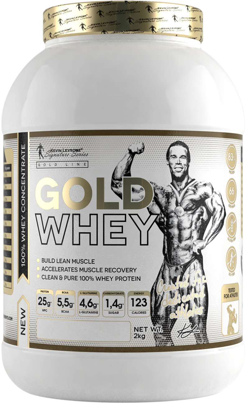 

Kevin Levrone Gold Whey 2000 g /66 servings/ Banana Peach