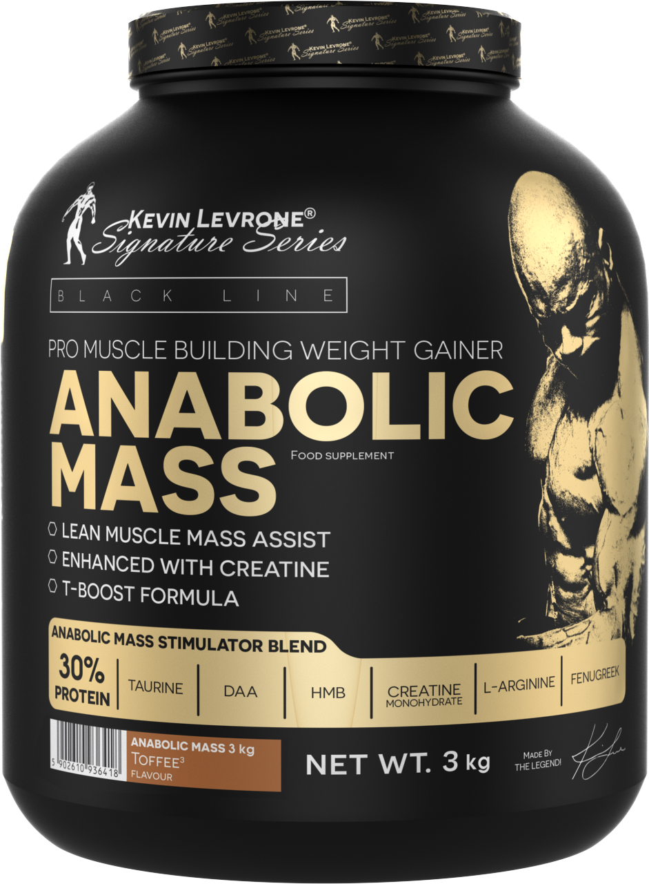 

Kevin Levrone Anabolic Mass 3000 g /30 servings/ Toffe