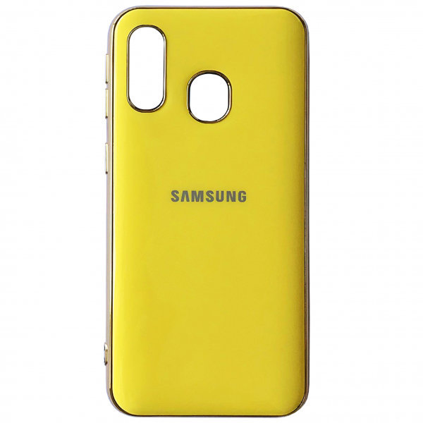 

Tpu Case Glossy Yellow for Samsung A405 Galaxy A40