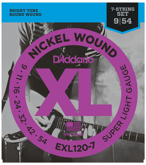 

Струны D`ADDARIO EXL120-7 Xl Super Light 7-STRING (09-54)