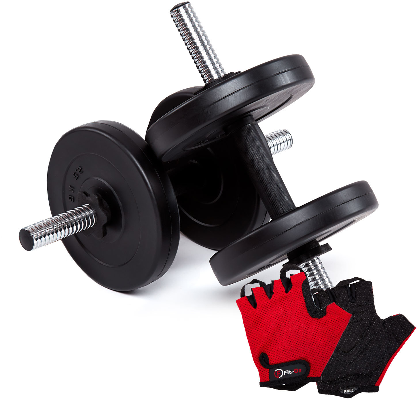 

Fit-On 2x6 кг с перчатками