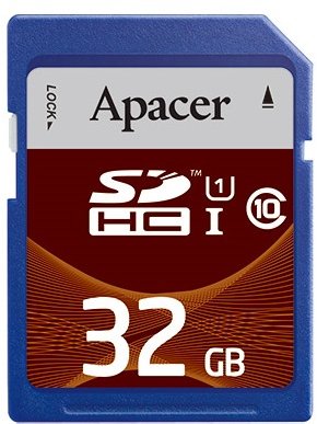 

Apacer 32GB Sdhc Class 10 UHS-I U1 (AP32GSDHC10U1-R)