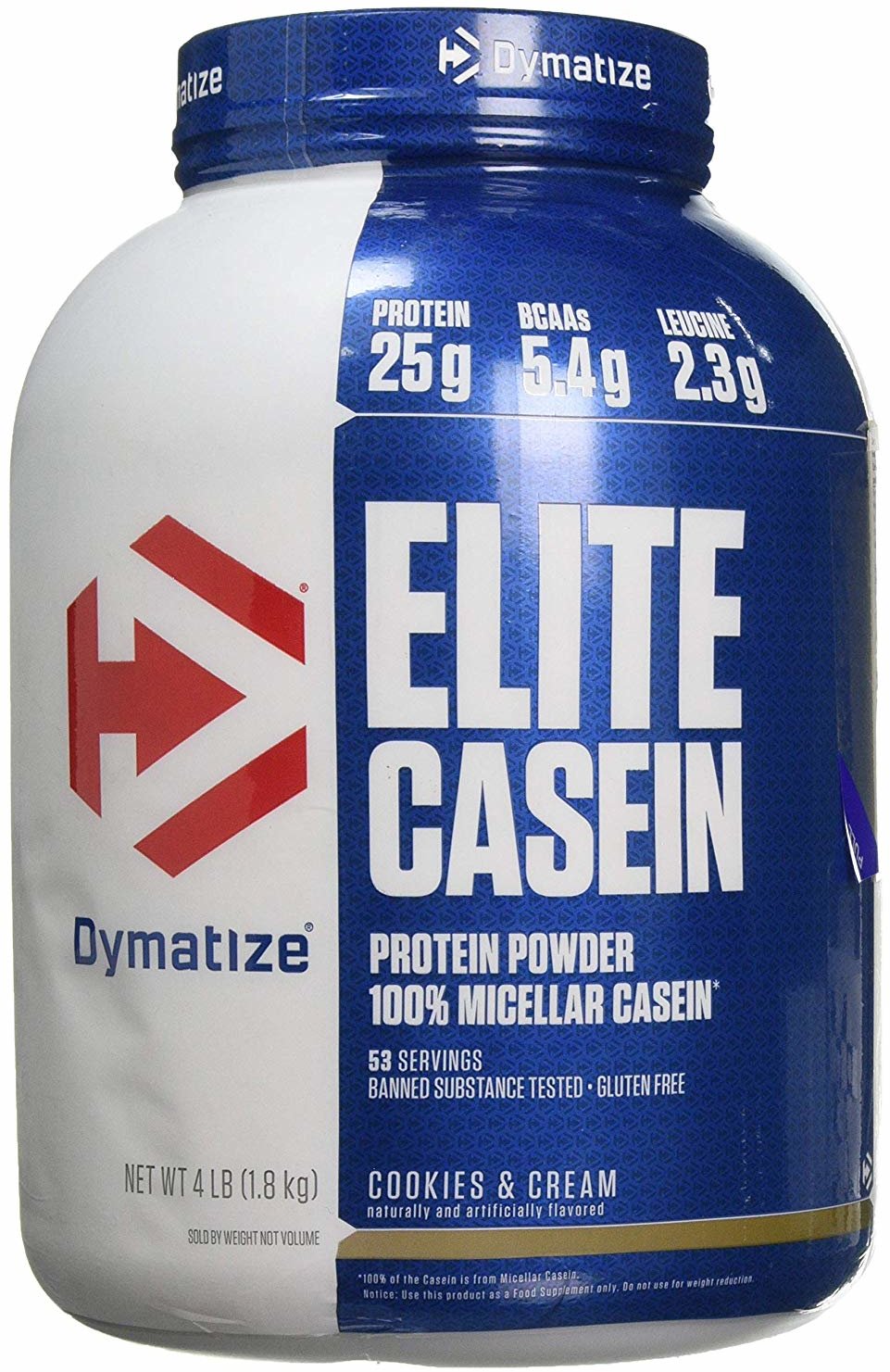 

Dymatize Elite Casein 1818 g /55 servings/ Cookies&Cream