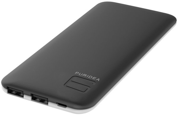 

Puridea Power Bank S4 6000mAh Rubber Black/White (S4-Black White)