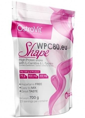 

OstroVit WPC80.eu Shape 700 g (23 servings) Strawberry Shake