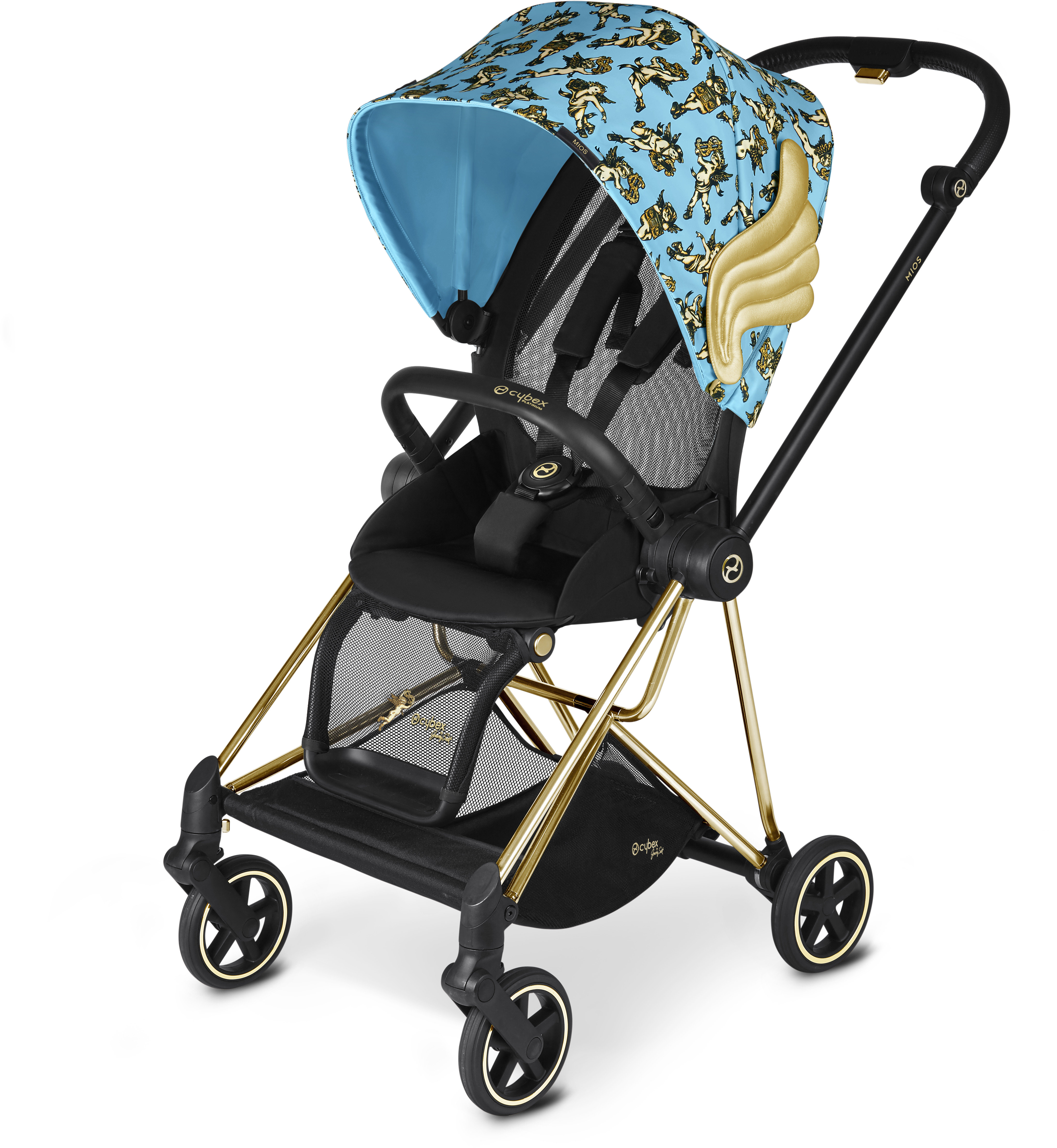 

Прогулочная коляска Cybex Mios Jeremy Scott - Cherub Blue (518001329)