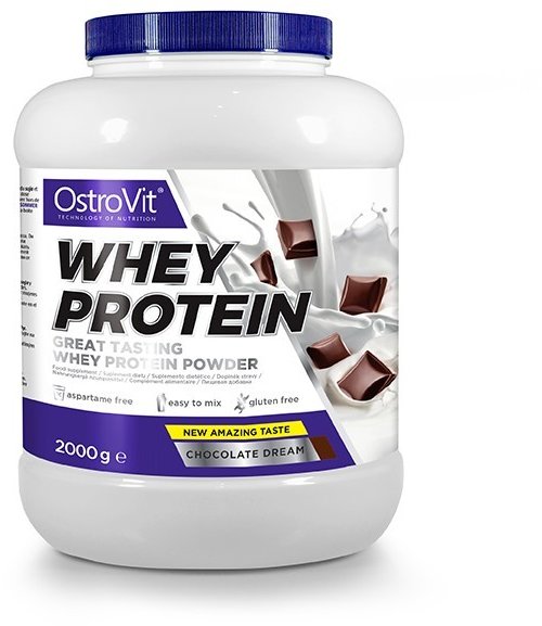 

OstroVit Whey Protein 2000 g /66 servings/ Chocolate Dream