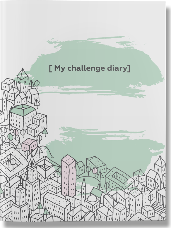 

Ежедневник-книга "My challenge diary"