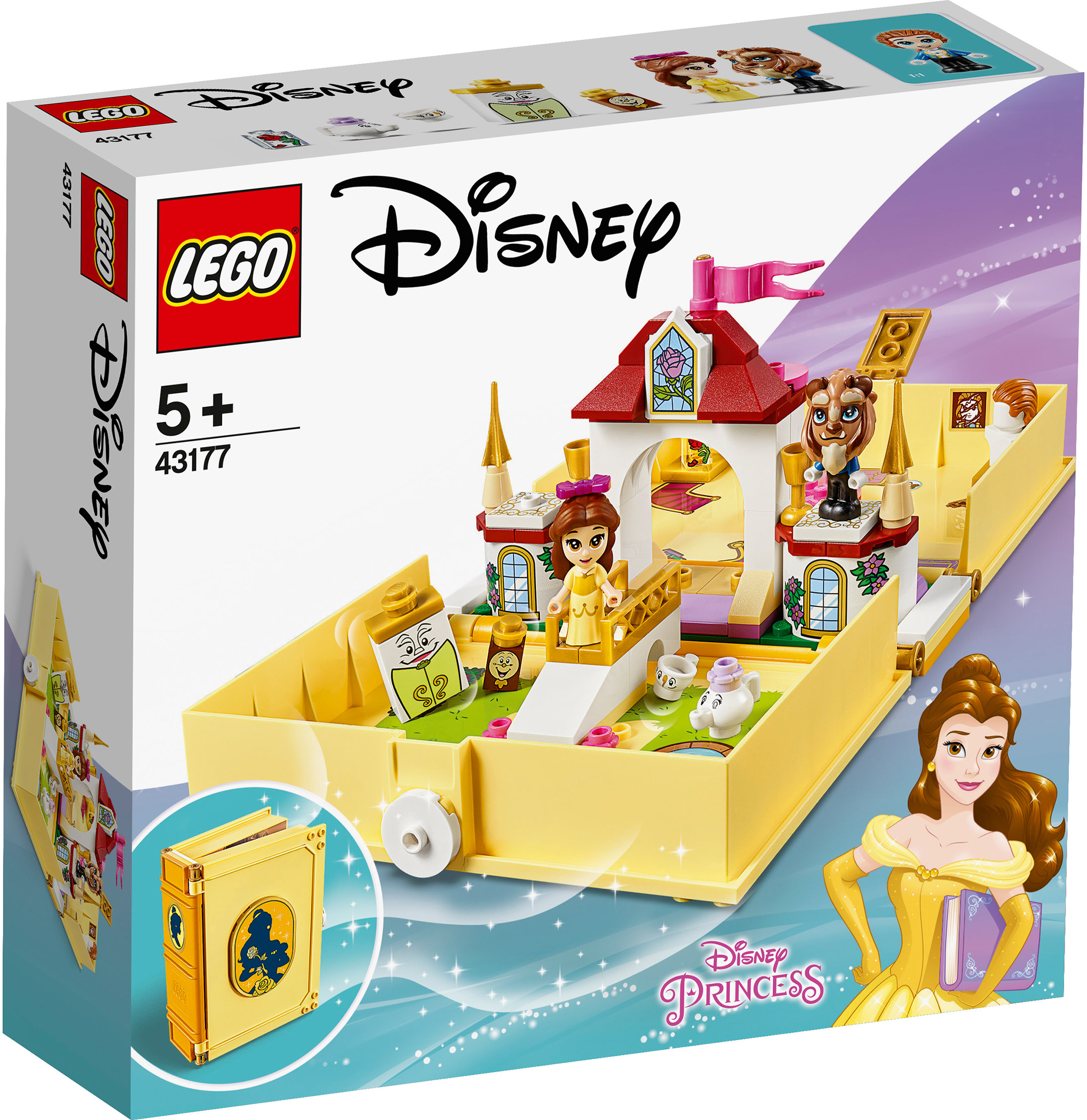 

Конструктор Lego Disney Princess Книга приключений Белль (43177)