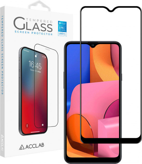 

Acclab Tempered Glass Full Glue Black for Samsung A207 Galaxy A20s