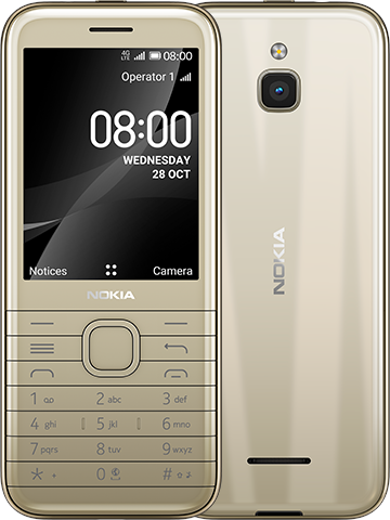 Акція на Nokia 8000 4G Cintrine/Gold (UA UCRF) від Stylus