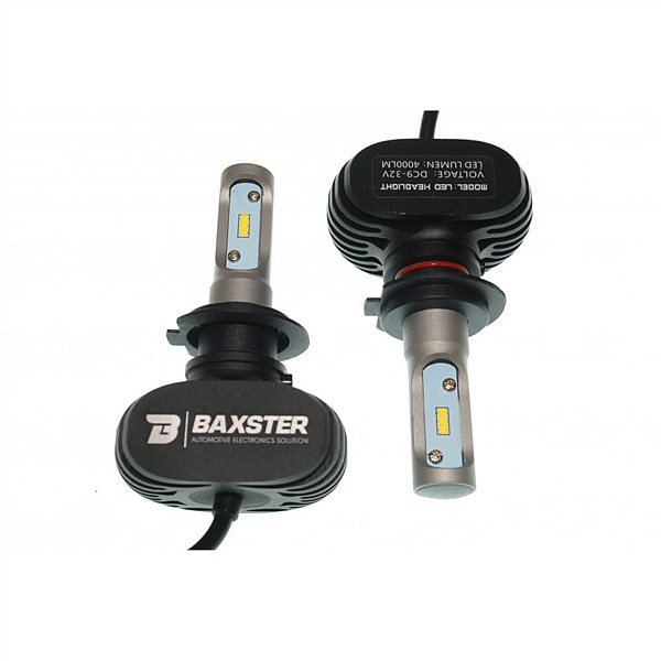 

Led лампа Baxster S1 H7 6000K 4000Lm (2 шт)