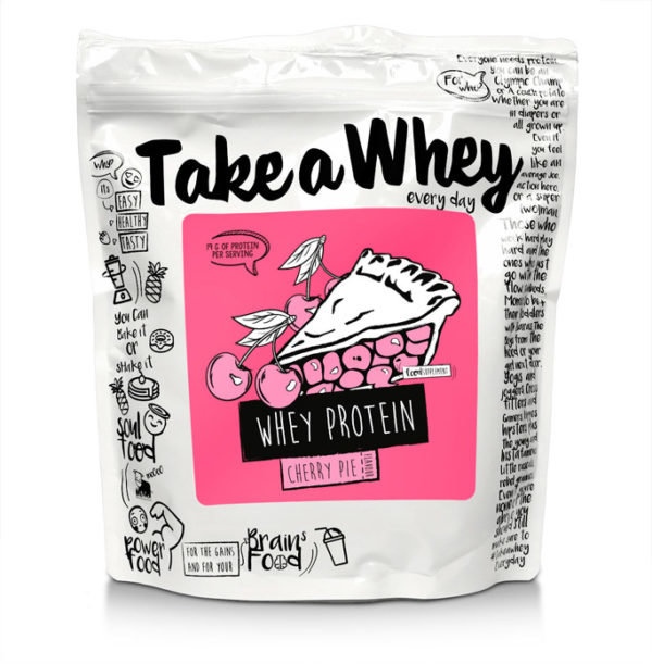 

Take-a-Whey Whey Protein 900 g /32 servings/ Cherry Pie