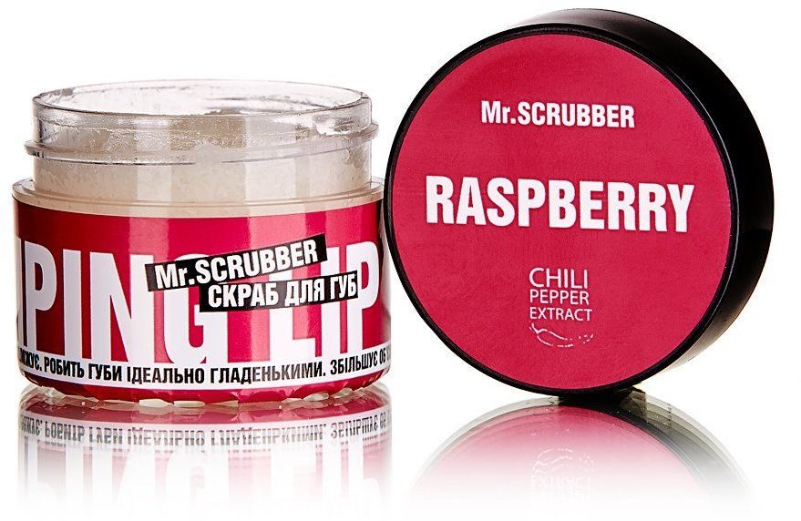 

Mr.SCRUBBER Скраб для губ Wow Lips Raspberry 35 ml