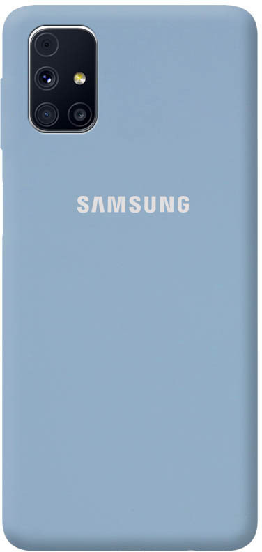 

Mobile Case Silicone Cover Lilac Blue for Samsung M317 Galaxy M31s