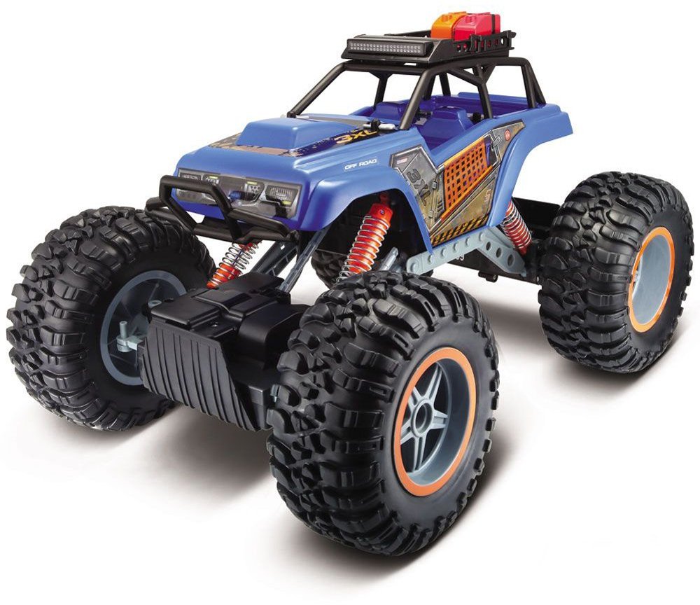 

Радиоуправляемая автомодель Maisto Rock Crawler 3XL Голубой (81157 blue)