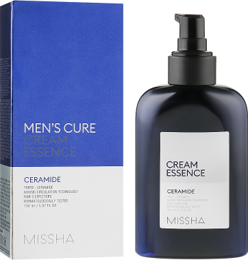 

Missha Mens Cure Cream Essence Кремовая эссенция с керамидами 150 ml