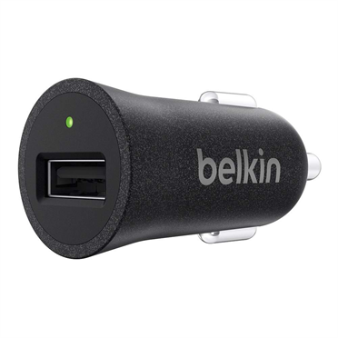 

Belkin Usb Car Charger Mixit Premium Metallic 2.4A Black (F8M730btBLK)