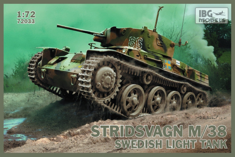 

Шведский легкий танк Stridsvagn M/38