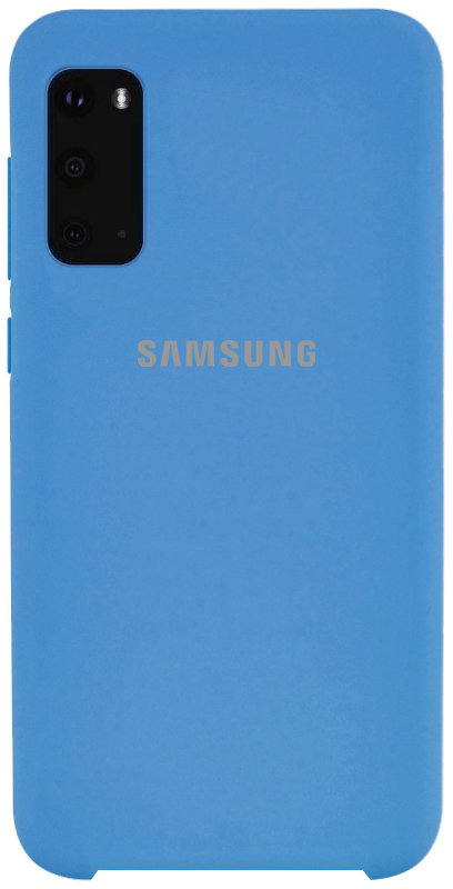 

Mobile Case Silicone Cover Blue for Samsung G980 Galaxy S20