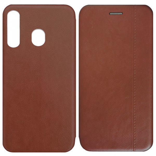 

Fashion Leather Line Light Brown for Samsung A305 Galaxy A30 / A205 Galaxy A20 2019