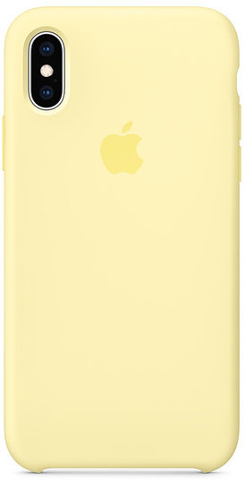 

Apple Silicone Case Mellow Yellow (MUJV2) for iPhone Xs