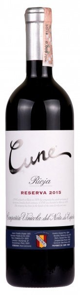 

Вино Cune Reserva 2015 красное сухое 0.75л (VTS3003154)