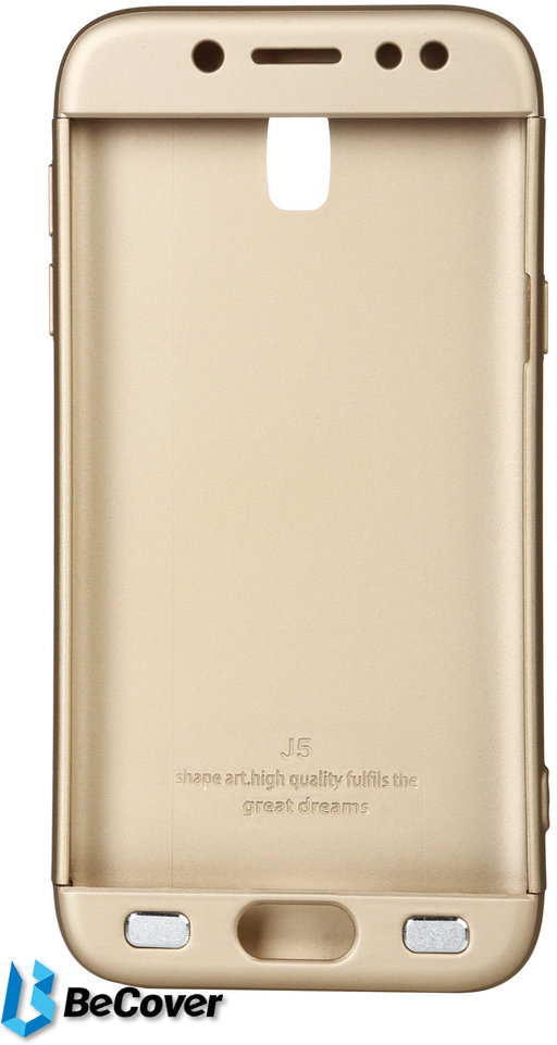 

BeCover Case 360° Super-protect Gold for Samsung J530 Galaxy J5 2017