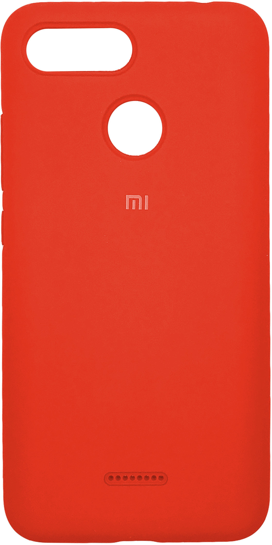 

Mobile Case Silicone Cover Orange for Xiaomi Redmi 6