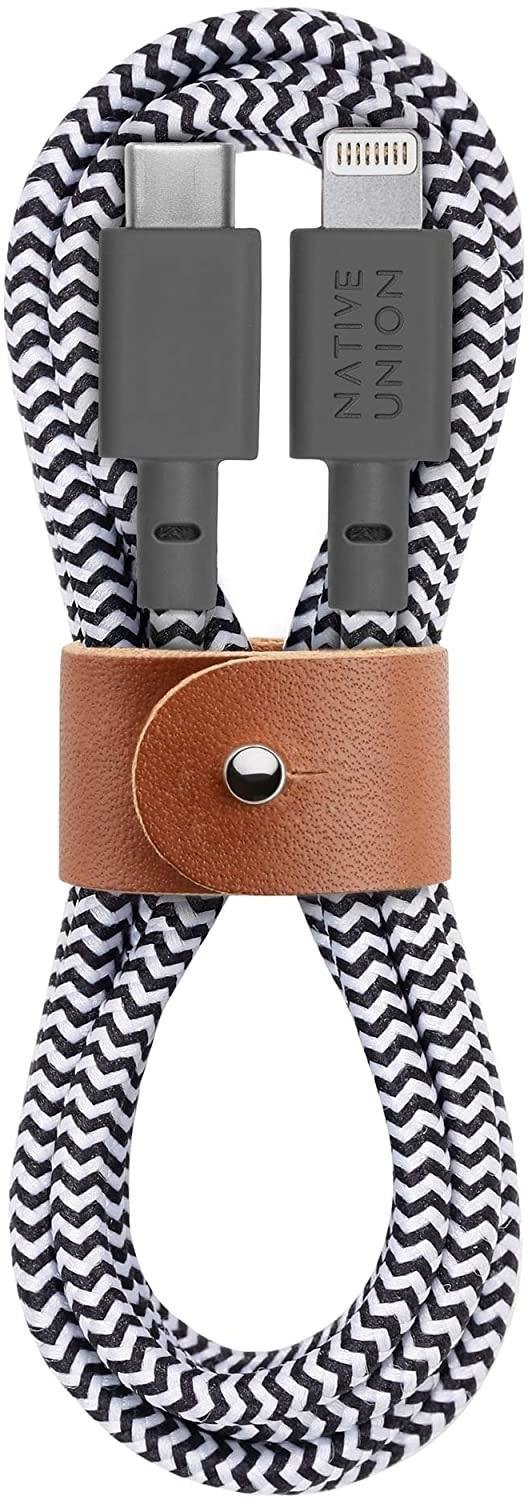 

Native Union Cable USB-C to Lightning Belt 3m Zebra (BELT-KV-CL-ZEB-3)