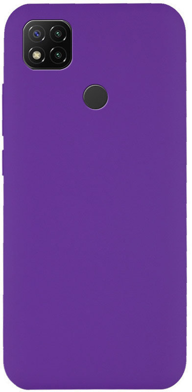 

Mobile Case Silicone Cover without Logo Purple for Xiaomi Redmi 9C