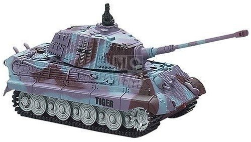 

Танк-микро Great Wall Toys King Tiger 1:72 со звуком фиолетовый 35MHz (GWT2203-2)