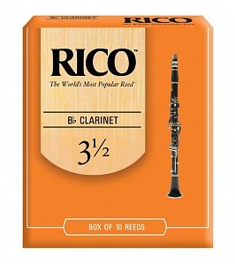 

Трости для кларнета Rico RCA1035 Rico - Bb Clarinet #3.5 - 10 Box