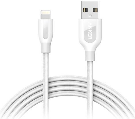 

Anker Usb Cable to Lightning Powerline+ V3 1.8m White (A8122H21)