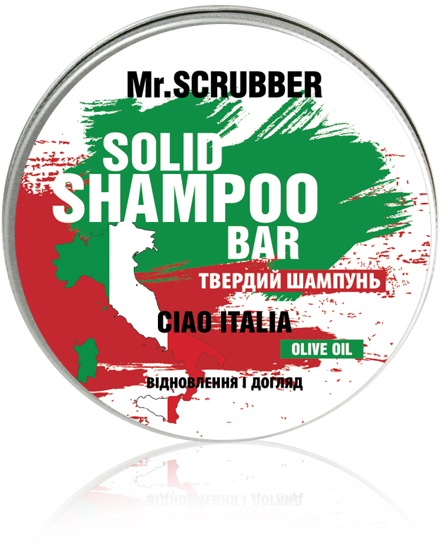 

Mr.SCRUBBER Твердый шампунь Ciao Italia 70 g