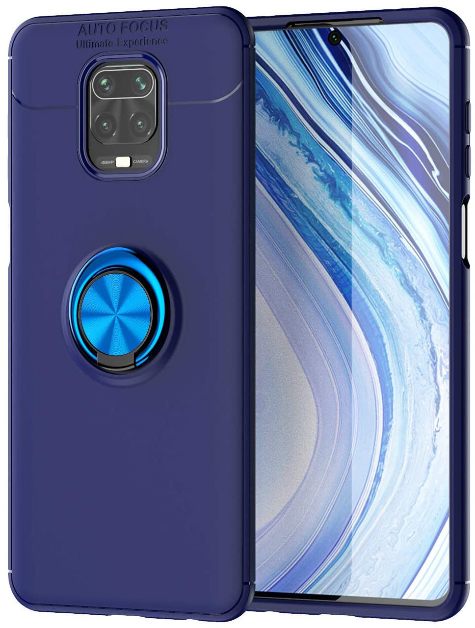 

Tpu Case Tpu Pc Deen ColorRing Magnetic Holder Blue for Xiaomi Redmi Note 9S/Note 9 Pro/Note 9 Pro Max