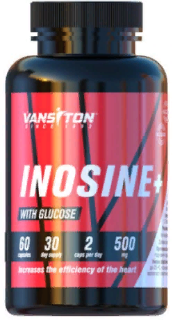 

Vansiton Inosine+ 500 mg Инозин плюс 60 капсул