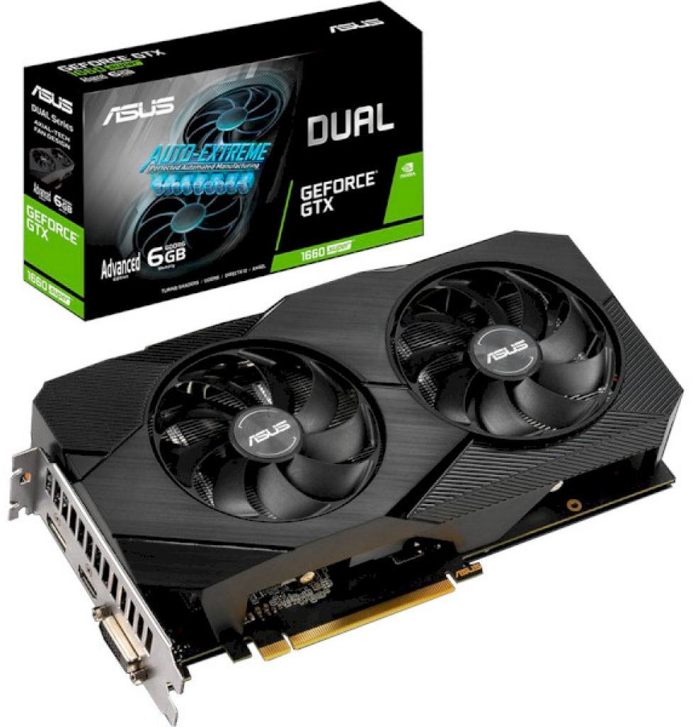 

Asus GeForce GTX1660 6144Mb Dual Advanced Evo (DUAL-GTX1660-A6G-EVO)