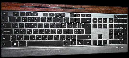 

Rapoo E9260 wireless multi-mode, черная