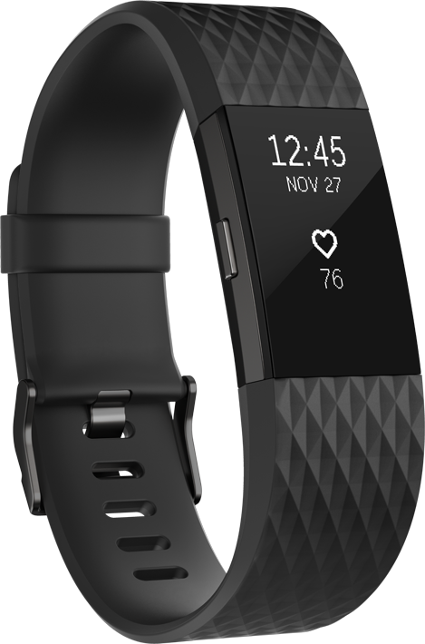 

Fitbit Charge 2 Black/Gunmetal Large