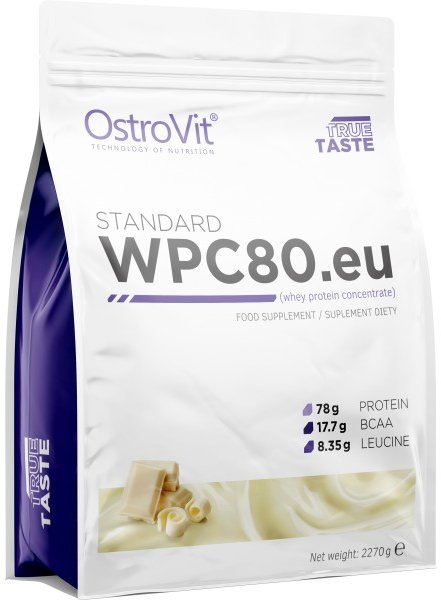 

OstroVit Standard WPC80.eu 2270 g /75 servings/ White chocolate