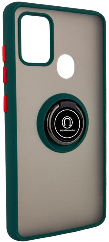 

Tpu Case Tpu Pc Deen ColorEdgingRing Magnetic Green for Xiaomi Redmi 9