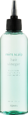 Акція на A'pieu Mint Scalp Hair Vinegar Уксус для волос 200 ml від Stylus